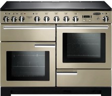 Rangemaster  110cm Induction Hob Range Cooker -Cream/Chrome