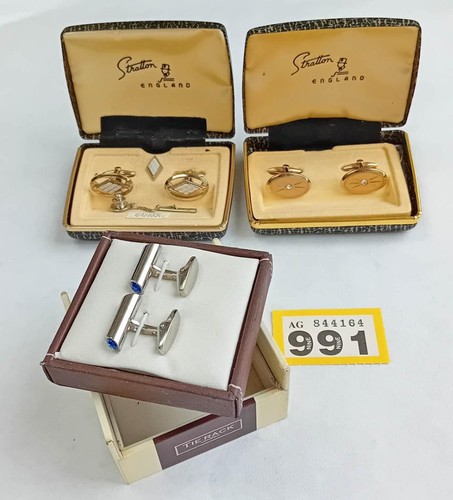Vintage cufflinks stratton - vintage, 2