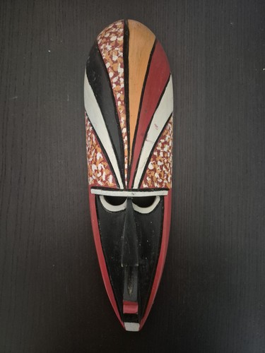 Hand carved african tribal - hand-carved,