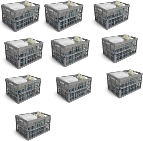 32l grey folding collapsible - 32l,