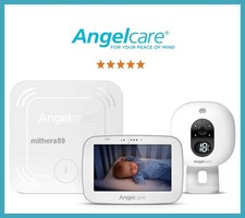 Angelcare AC527 VIDEO MOVEMENT SOUND 3-in-1 Baby Monitor WIRELESS SENSOR PAD VGC