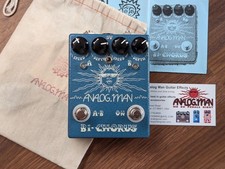 Analog.Man Bi-Chorus Dual-Channel Chorus Guitar Pedal Analogue Analog Man USA