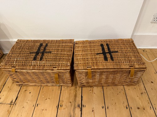 Harrods hamper storage box - storage,