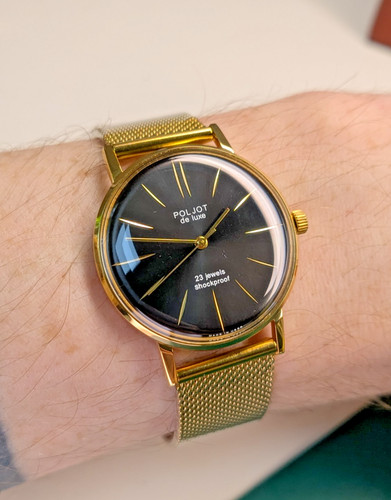 Vintage watch ussr poljot - vintage,