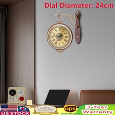 Double Sided 12" Wall Clock