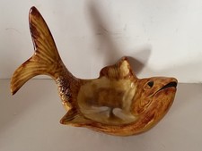 Vintage Wedding Gift Fish Ceramic Dish Bowl