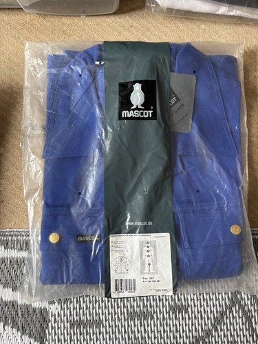 Mascot blue cotton workwear - mascot,