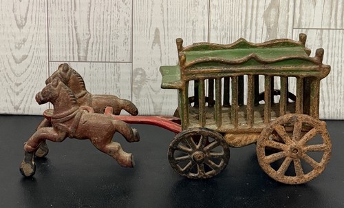 Antique painted cast iron - antique, pc