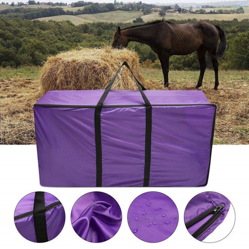 Hay straw bale bag storage - hay,