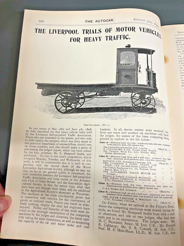 1899 the autocar liverpool - the,