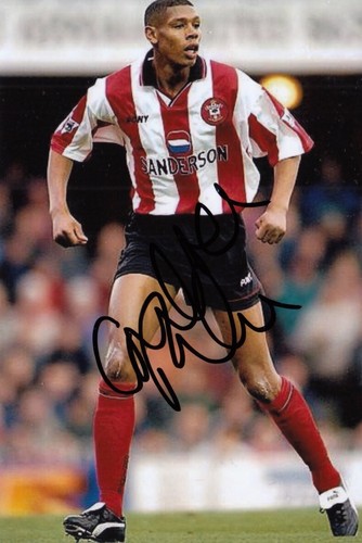 Carlton palmer hand signed - carlton,