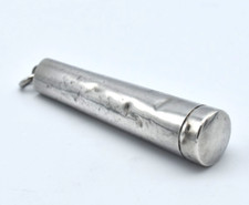 Long Antique Sterling Silver Cheroot Holder Case Chester 1906