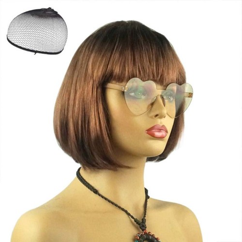 Cosplay short hair bob - short,