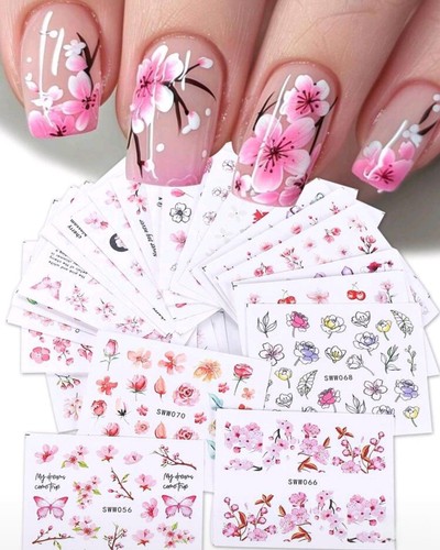 Nail stickers water - nail,