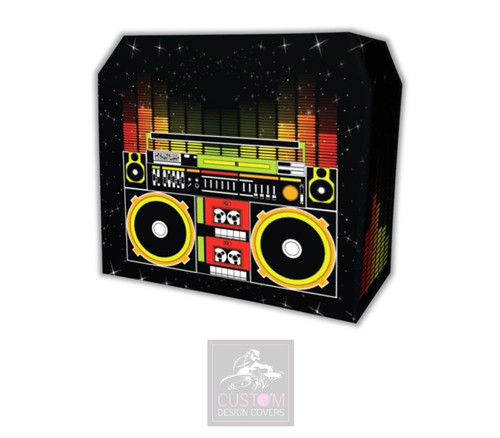 Boombox stereo lycra - lycra, dj