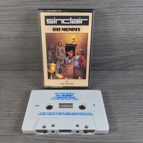 Mummy spectrum 48k game - oh,