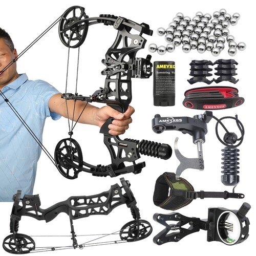 Compound bow steel - bow, ball
