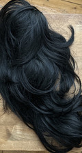 Black Straight Layered Instant Weave/wig