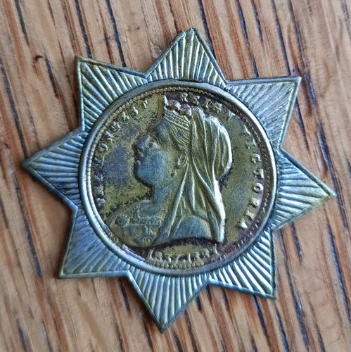 Antique 1897 jubilee star - 1897,