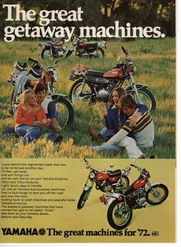 Vintage 1972 yamaha - vintage,