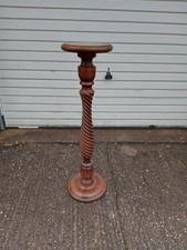 Tall solid wood plant - solid,