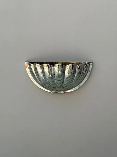Handcrafted brass shell wall - shell,