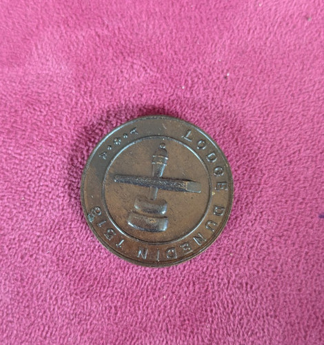 Scottish masonic lodge token - scottish,