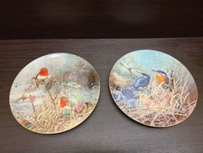 frosty mornings plate bird