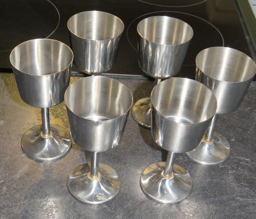 Vintage stainless steel wine - stainless,