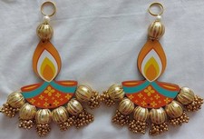 Diwali Diya & Golden Bead