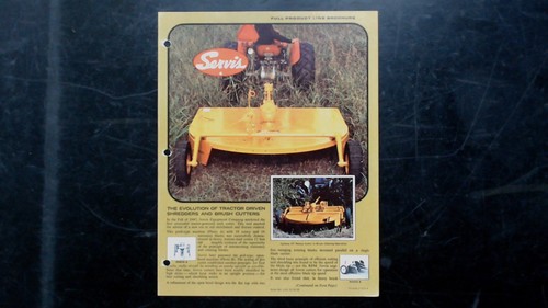 Servis agricultural brochure - servis,