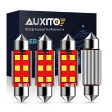 AUXITO White LED Bulbs Festoon Dome Map Cargo Light 578 211-2 41MM 42MM 6000K UK