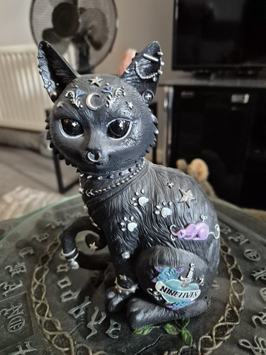 Nine lives black gothic - nine, cat