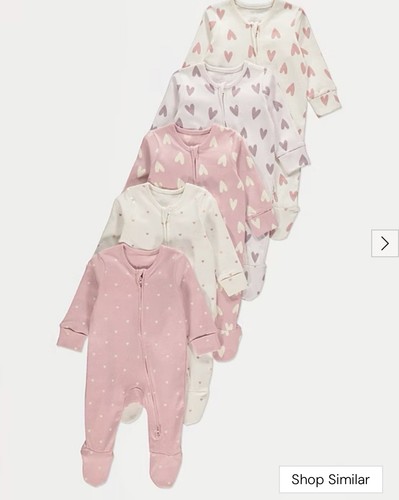 Pink heart print zip - heart, fasten