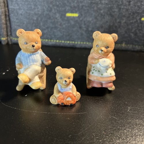 Homco rocking chair bear - homco,