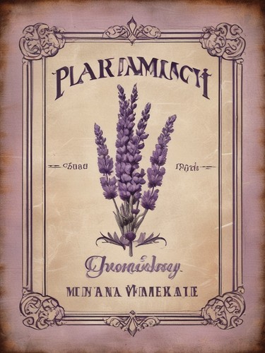 Vintage pharmacy sign french - pharmacy,