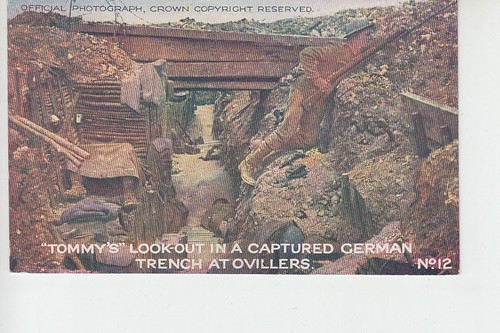 Ww1 tommys look - 'tommys', in