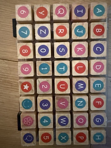 Wooden block rubber stamps - block,