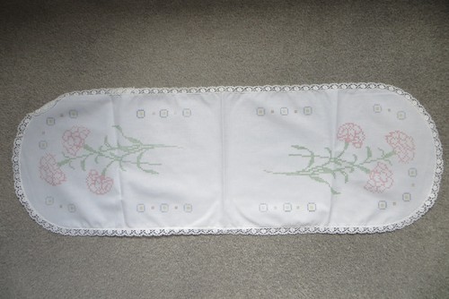 Stamped coloured cross stitch - stamped,