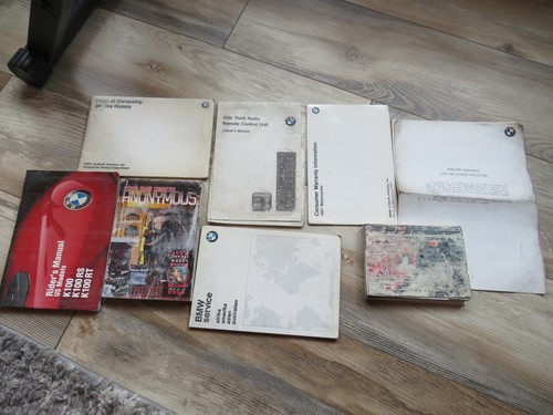 1987 bmw k100 riders manual - lt,