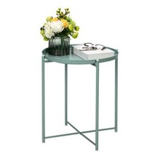 CERBIOR Tray End Table Round