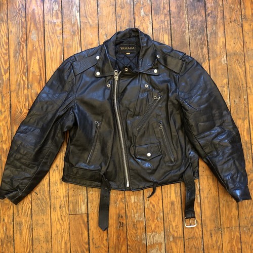 Vintage yamaha leather - yamaha,
