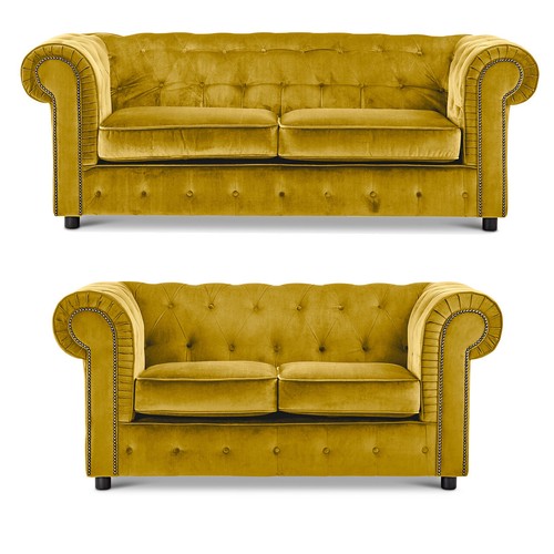 Bourne tumeric chesterfield - bourne,