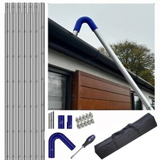 Gutter Vacuum Pole Kit Drain