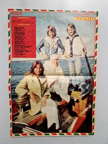 Abba very rare poster - abba,