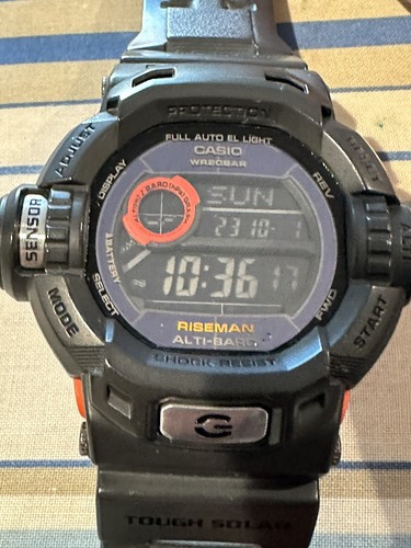 Casio shock 9200gy riseman - casio,