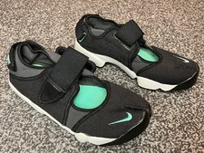 Nike Air Rifts Black, Menta &