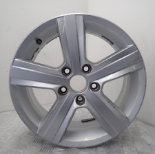 VOLKSWAGEN GOLF 16'' SILVER ALLOY WHEEL RIM 5G0601025BN (Z-182)