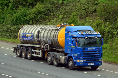 Truck photo 12x8 scania 164l - -,