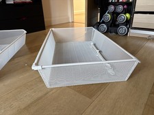 IKEA PAX Komplement Pull Out Mesh Basket White 100x58cm